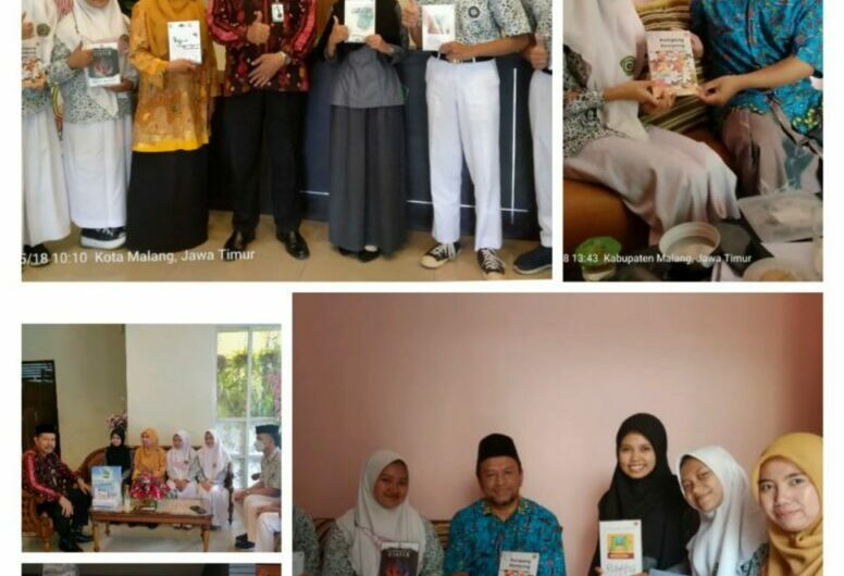 Safari Literasi Siswa Kelas XII MA Almaarif Bersama Ketua LP Ma’arif kab Malang