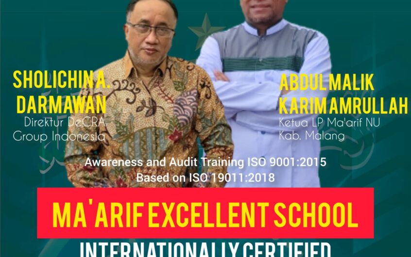Ma’arif Excellent School Internationally Cerified