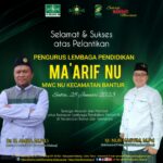 <strong>Pelantikan Pengurus LP Ma’arif MWC Bantur</strong>