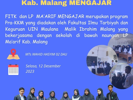 Semangat Inovasi Edukatif: Mahasiswa UIN Malang Menggelar Pembelajaran Interaktif di MTs. Wahid Hasyim 02 Dau