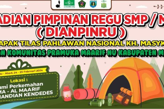 Gladian Pimpinan Regu (DIANPINRU) Pramuka Penggalang Ma’arif Kabupaten Malang