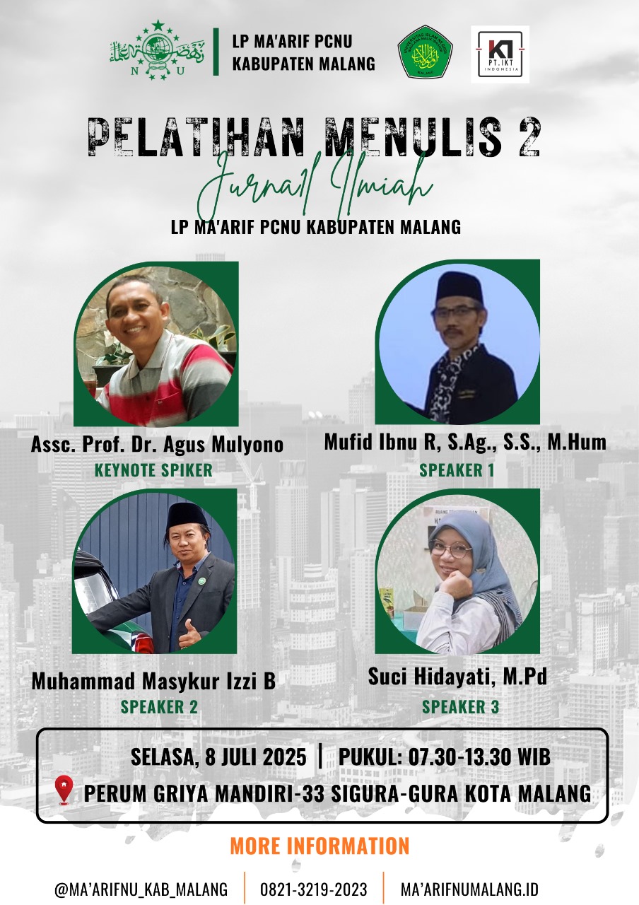 Berjalan Intensif Pelatihan Menulis 2 Jurnal Ilmiah