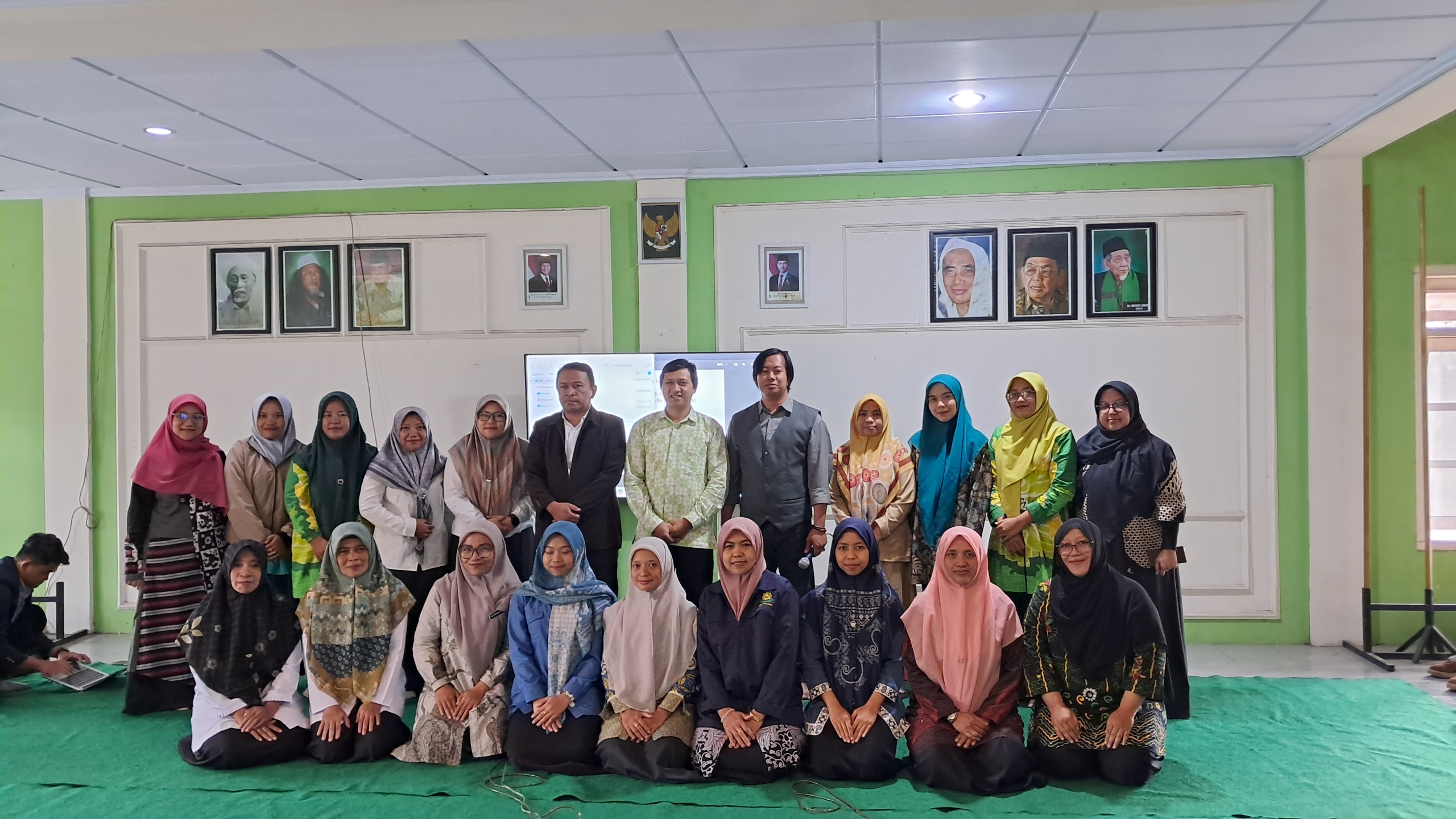 Kerjasama LP Ma’arif Kabupaten Malang dengan Tim UIN Mengabdi Qoryah Thayyibah Gelar Sosialisasi Tes Kompetensi Akademik
