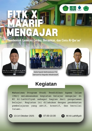 Delapan Cinta di MI Al-Lathifiyah Bersama Mahasiswa UIN Malang