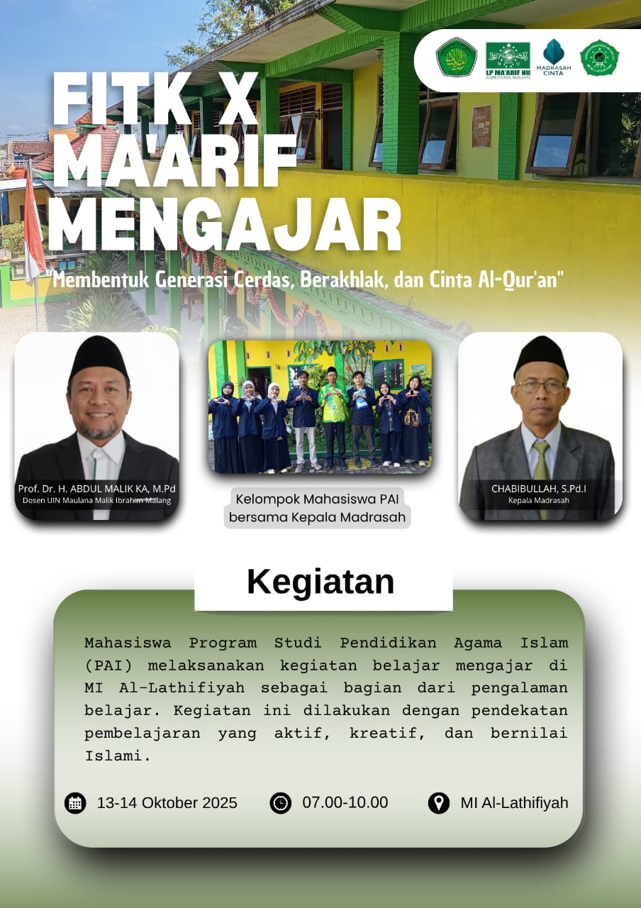 Delapan Cinta di MI Al-Lathifiyah Bersama Mahasiswa UIN Malang