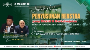 Guru Pondok Pesantren Mambaul Ulum Blitar Belajar ke LP Ma’arif PCNU Kabupaten Malang