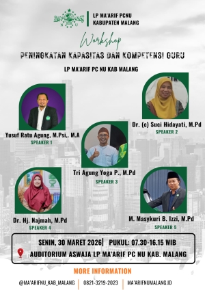 Ma’arif Malang Gembleng Guru Pondok Pesantren Mambaul Falah Blitar