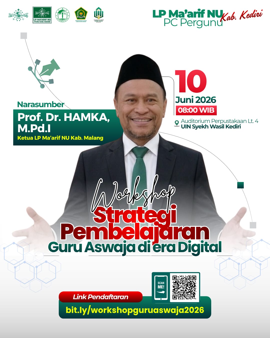 Kolaborasi LP Ma’arif Kab. Malang dan LP Ma’arif Kab. Kediri Merawat Aswaja sebagai Core Value Pendidikan NU