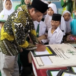 Peresmian Kantor Baru MI al-Istiqomah Sumbersuko Tajinan. Ketua LP Ma’arif PCNU Malang “Rumah Bersama untuk Mencetak Generasi Berakhlak”